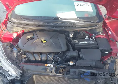 2015 Kia Forte Ex из США, поврежденный, VIN KNAFX4A81F5267061